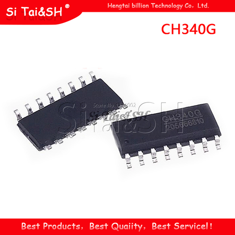 5PCS CH340G SOP16 340G SOP-16 CH340 SOP Original  IC R3 Board Free USB Cable Serial Chip ► Photo 1/1