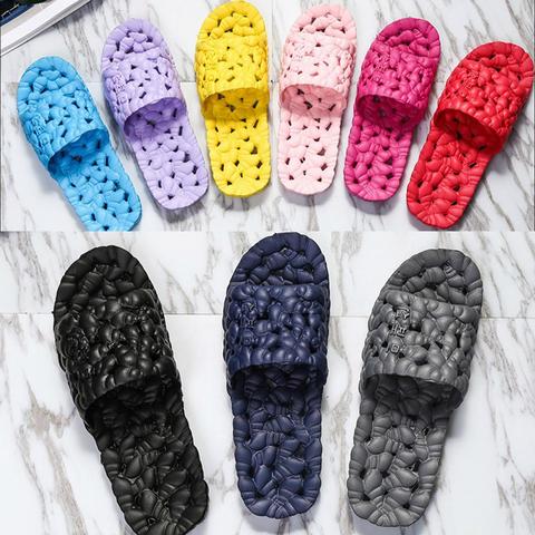 Couples Indoor Eva Home Hotel Sandals and Slippers Women Summer Non-slip Bathroom Home Slippers Men Flat Shoes Unisex ► Photo 1/6