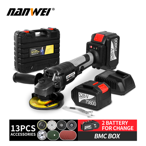 Electric Brushless angle grinder lithuim battery cordless angle grinder ► Photo 1/6