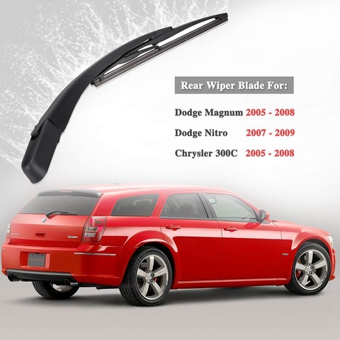 Rear Window Wiper Blade & Windshield Wipers Arm for Dodge Magnum 2005-2008,Dodge Nitro 2007-2009,Chrysler 300C 2005-2008 514065 ► Photo 1/6