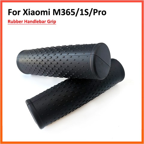 Rubber Handlebar Grip for Xiaomi M365 Pro Electric Scooter Accessories Grey Black 2Colors Optional 1 Pair ► Photo 1/6