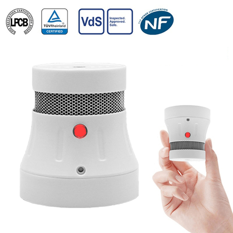 CPVAN Tuya Smoke Fire Alarm Sensor Smart Wireless Fire Protection Smoke Detector Home Security System Firefighters rookmelder ► Photo 1/6