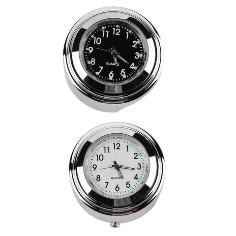 Waterproof 22/25mm Motorcycle Handlebar Mount Dial Clock for Harley MGO3 ► Photo 1/6