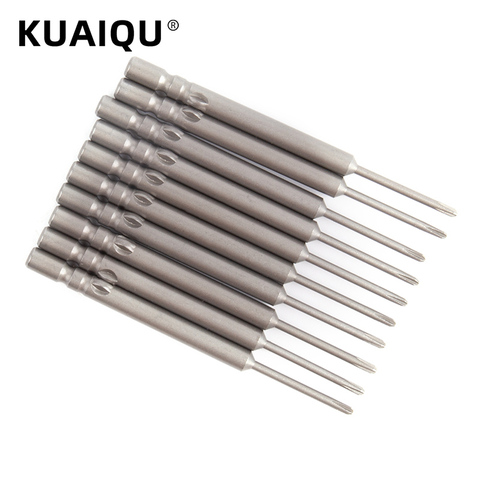 S2 Alloy Steel Electric Screwdriver Bits Length 60mm Phillips Type Trox Bits,Round Shank With Magnetic,Tip Diameter 1.6-4.0mm ► Photo 1/6