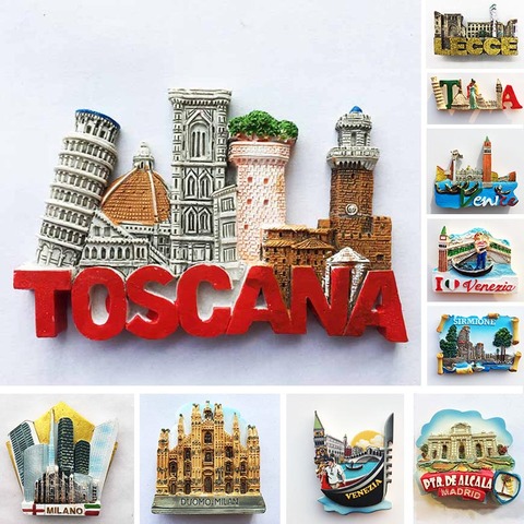 Italy Milan Fridge Magnets Madrid Florence Toscana Sirmione Lecce Tourist Souvenirs Magnetic Refrigerator Stickers - Price history Review | AliExpress Seller - A pleasant daily necessities shopping Store | Alitools.io