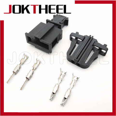 1-20 sets kit 2 pin License plate lamp car door connector Trunk lights Horn Sensor Plug for VW Audi Skoda 3B0972712 3B0972702 ► Photo 1/6