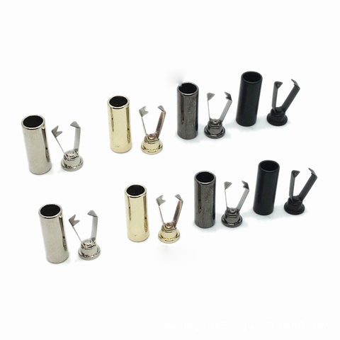 50 pcs/lot Zine Alloy Bell Buckle Stopper Cord Ends Lock Cap Rope Hanging Buckle for Bag Shoes Garment Stopper Cord Accessories ► Photo 1/5