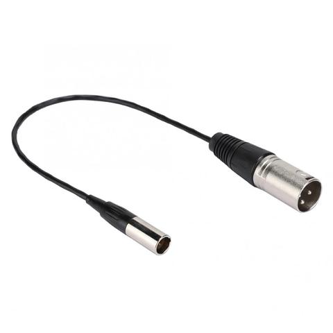 Mini XLR 3PIN Male to XLR 3PIN Male to fit for Canon Audio Cable for Transfering Camera Microphone Interface ► Photo 1/6