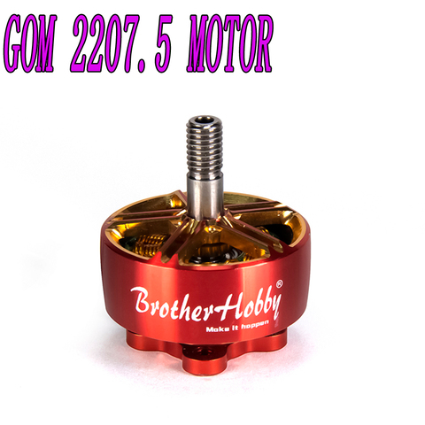 Brotherhobby GOM 2207.5 1750 KV/1920KV/2500KV Brushless Motor For FPV Multicopter for RC Drone ► Photo 1/6