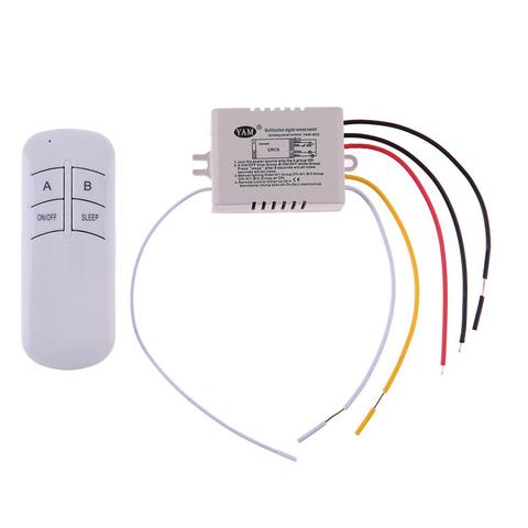 1/2/3 Port Wireless Remote Control Switch ON/OFF 220V Lamp Light Digital Wireless Wall Remote Switch Receiver Transmitter ► Photo 1/6