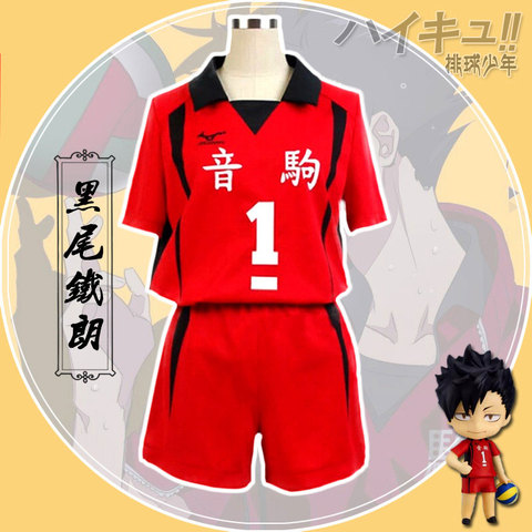 Anime Haikyuu!! Karasuno High School Shoyo Hinata Jersey Uniform Cosplay  Costume