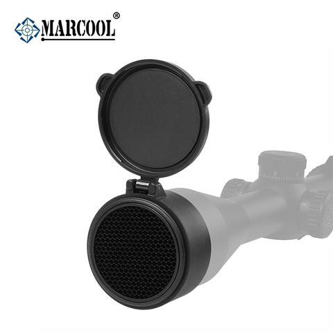 Honeycomb Mesh Sunshade Protective Flip-Up Killflash Cover Fits For Marcool 40mm 44mm 56mm Lens Scope Cap Air Gun Accessories ► Photo 1/6