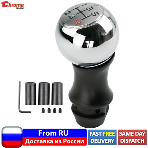For Ford Focus 2 Mondeo 3 S-MAX C-MAX Mustang Galaxy Fiesta MK6 Transit MK6 MK7 5 Speed Gear Shift Knob Stick Shifter Lever Pen ► Photo 1/6