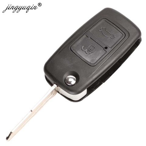 jingyuqin 10pcs/lot Car Key Case Fob for CHERY A5 FULWIN TIGGO E5 A1 COWIN EASTER 2 Buttons Modified Remote Key ABS Shell ► Photo 1/4