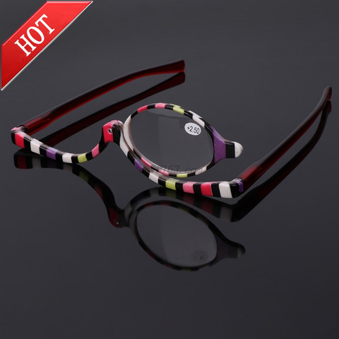 Magnifying Glasses Makeup Cosmetic Reading Glass Folding Eyeglasses +1.0~+4.0 #J ► Photo 1/6