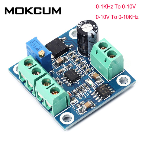 0-1KHz To 0-10V / 0-10V To 0-10KHz Voltage Frequency Converter Digital Analog Signal Conversion Module ► Photo 1/6