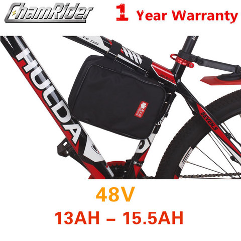 EU Tax Free E-bike Battery 36V 48V 52V 20A 30A 40A BMS Electric Bicycle Frame bag Lithium Li-ion Battery Pack 250W - 1500W BBS02 ► Photo 1/6