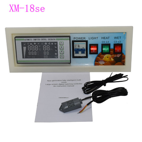 1set XM-18se Incubator controller Incubator Controller Full Automatic Control With Temperature Humidity Sensor Probe ► Photo 1/6