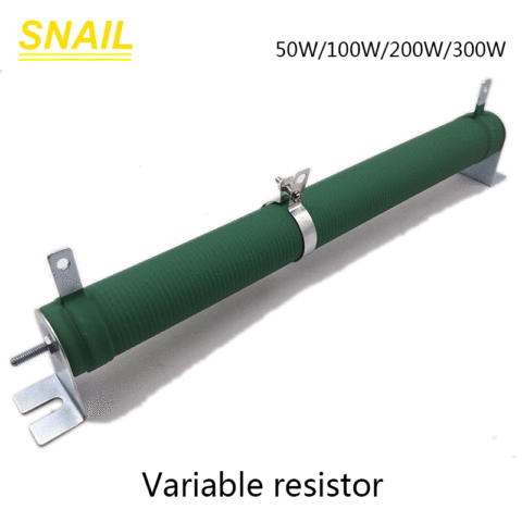 50w 100w 200w 300w variable,Potentiometer,Porcelain tube,Adjustable resistor,Sliding rheostat ► Photo 1/5