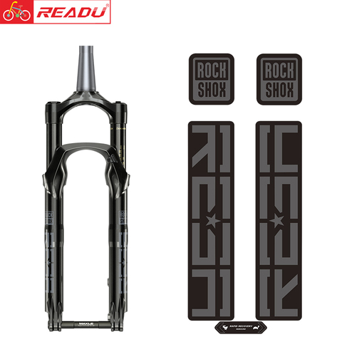 2022 rockshox reba mountain fork sticker bicycle accessories MTB bike front fork decal ► Photo 1/6