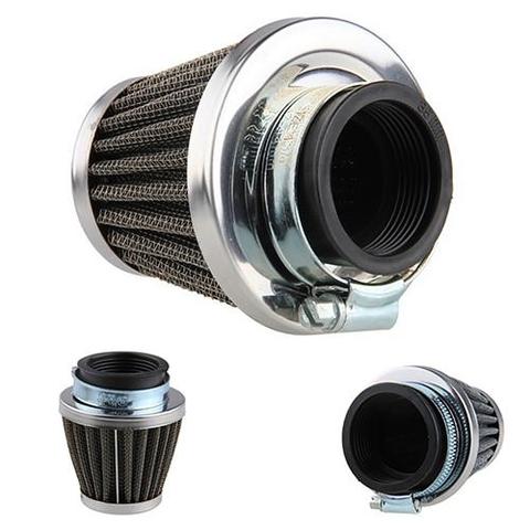 2022 New Motorcycle Accessories Oval Metallic Clamp-on Refit Intake Funnel Air Filter 35mm 39mm 42mm 48mm 50mm 52mm 60mm ► Photo 1/6