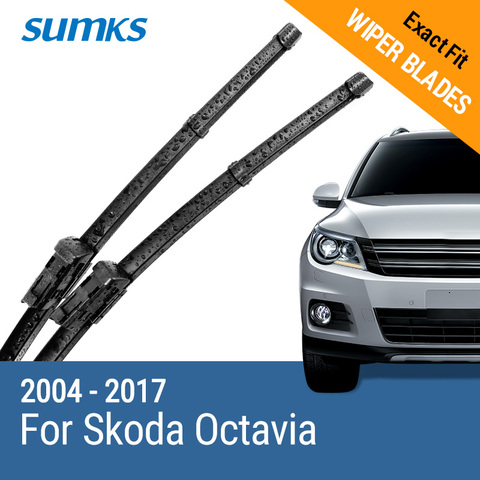 SUMKS Wiper Blades for Skoda Octavia 24