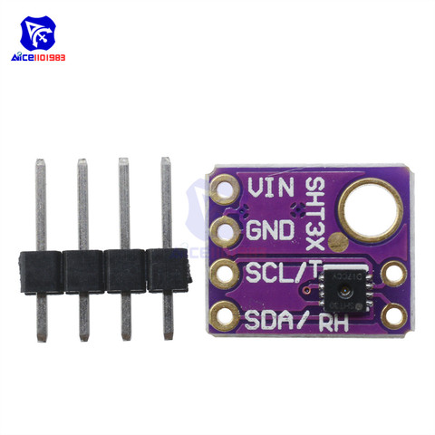 diymore SHT30 SHT30-D Digital Temperature Humidity Sensor Module Breakout Board IIC for Arduino ► Photo 1/6