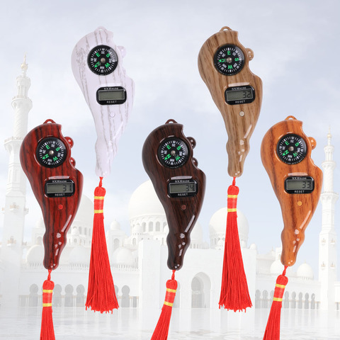 Stock Ready Digital Tasbih Electronic Rosary tally counter with Compass SXH5136 ► Photo 1/6