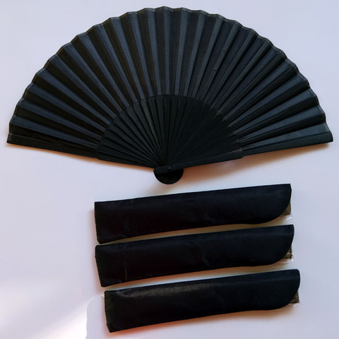 Wedding and Event Accessories | Black Paper Folding Fan Purchase