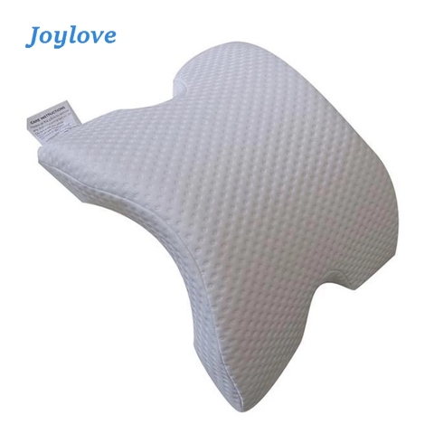Curved Slow Rebound Memory Foam Pillow Anti Pressure Hand Numb & Neck Protection