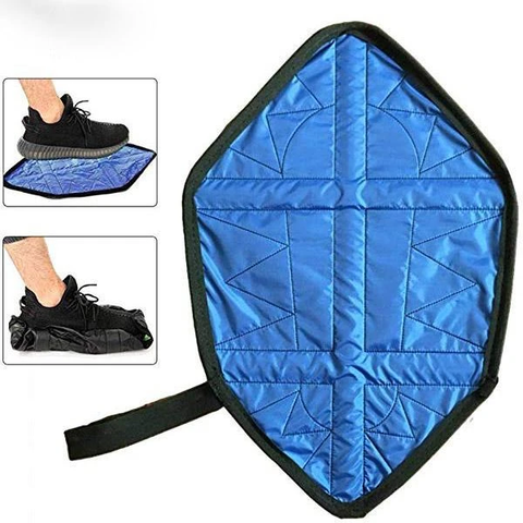 Handsfree Automatic Cover Step Sock Shoe Cover Reusable One Step Hand Free Shoe Dust Covers Durable Portable Shoe Covers ► Photo 1/1