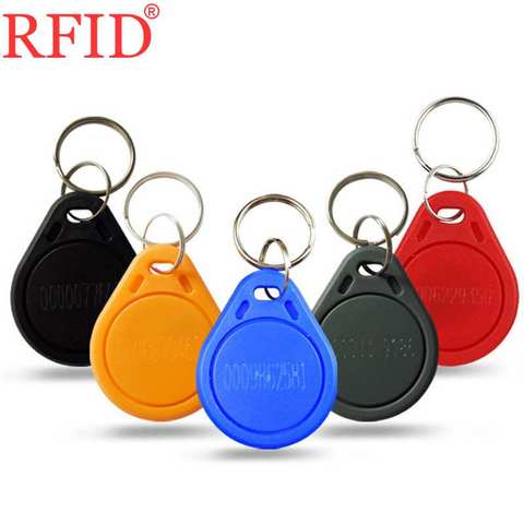 ID 125Khz EM4100 TK4100 41*33*4.3MM RFID Read Only Waterproof Keyfobs Key Fob EM Tag Token Proximity Access Control 1pcs ► Photo 1/6