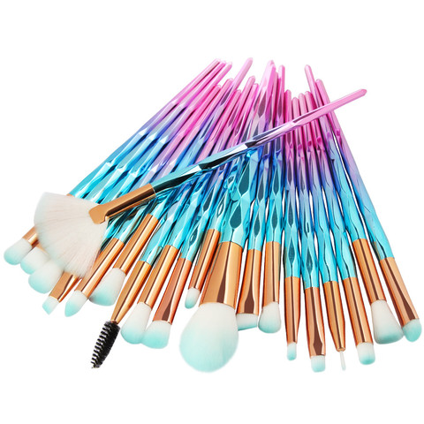20PCS Professional makeup brushes set Foundation Eyebrow Eyeliner Blush Cosmetic Concealer Brush foundation sets Maquiagem ► Photo 1/6