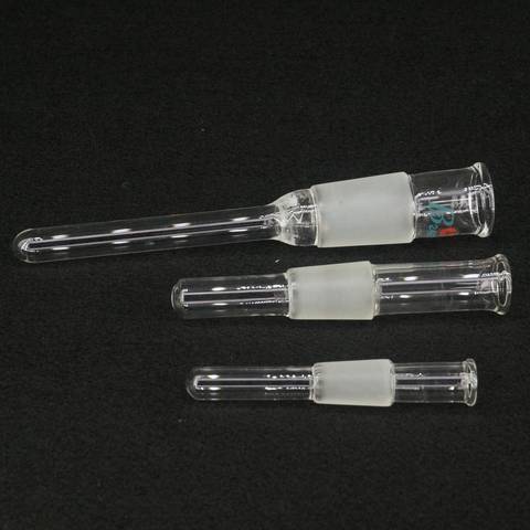 Ground Mouth 14/23 19/26 24/29 Joint Length 40mm 100mm Glass Thermometer Adapter Lower Tube Lab ► Photo 1/6