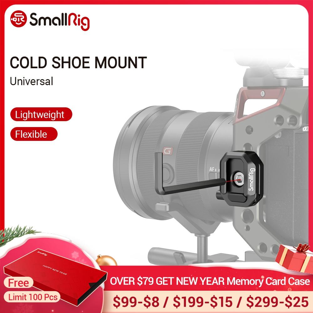 SmallRig Multi-Functional Cold Shoe Mount with Safety Release For L Brackets/Camera Cage/Microphone/Flash/LED Light - 2797 ► Photo 1/6