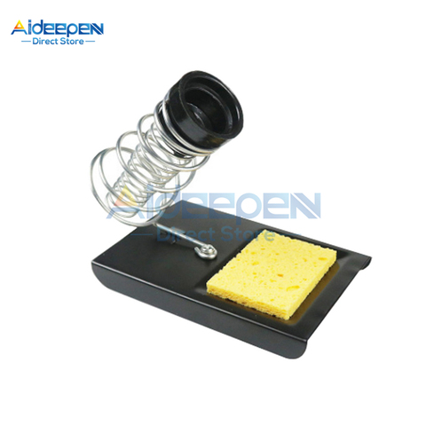 Electric Soldering Iron Stand Holder With Welding Cleaning Sponge Pads Generic High Temperature Resistance ► Photo 1/4