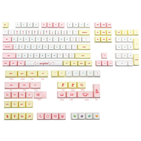 dye Subbed PBT Keycap 146 Key XDA Profile Keycaps For MX Switches poker/dz60/gh60/gk61/gk64/68/84/RS96/108 keyboard key cap ► Photo 1/6