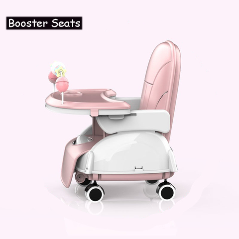 Folding Baby Highchair Kids Chair Dinning High Chair for Children Feeding Baby Table and Chair for Babies Toddler Booster Seat ► Photo 1/6