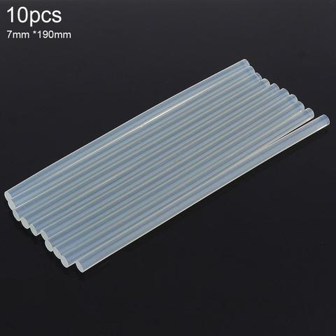 10/20/50/100pcs Transparent Hot-melt Gun Glue Sticks  7mmx190mm  Gun Adhesive DIY Tools for Hot-melt Glue Gun Repair Alloy ► Photo 1/6