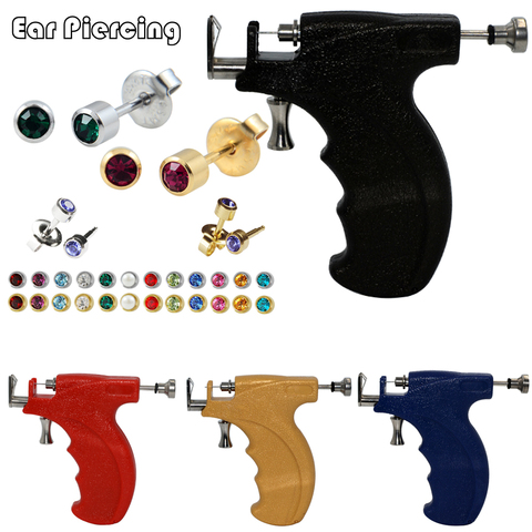 Professional Universal Ear Piercing Gun Ear Piercing Instrument Tool & Surgical Steel Earring Stud For Piercing Gun ► Photo 1/6