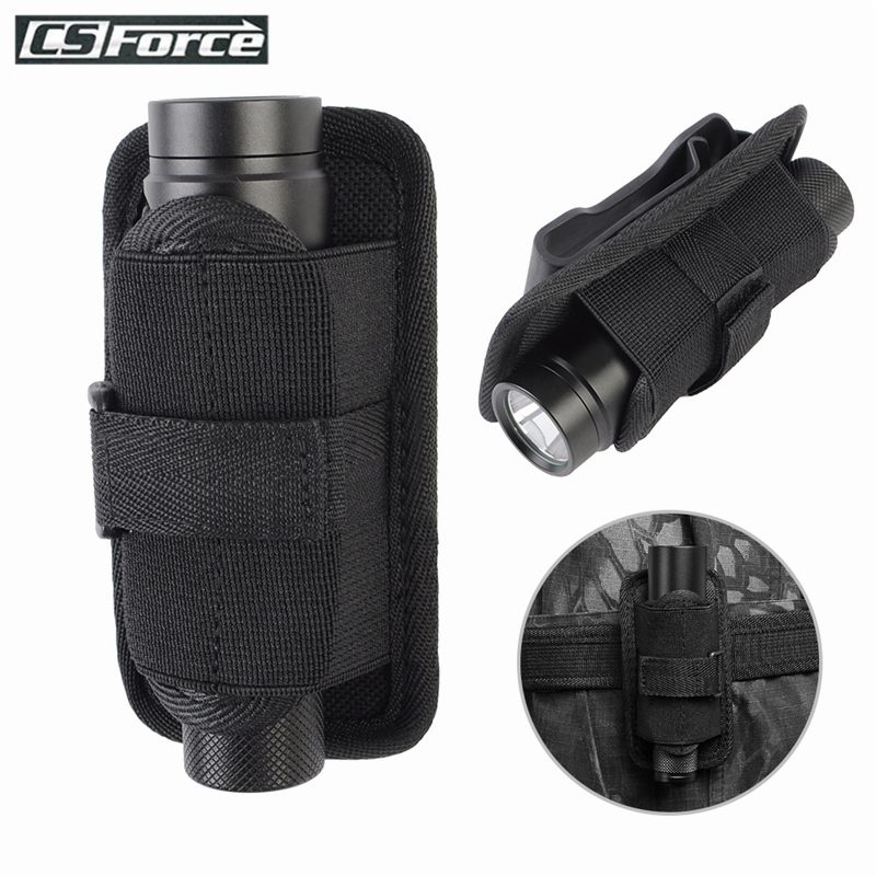 NEXTORCH 360°Tactical Flashlight Angle Rotatable Holster Duable Torch Holder