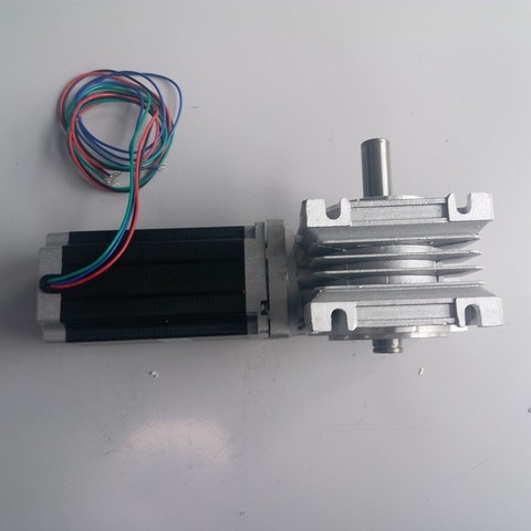 20:1 Worm Gearbox RV030 Speed Reducer 14mm output Nema23 Stepper Motor 4.2A 112MM 3NM 430Oz-in  Convert 90 degree For CNC Router ► Photo 1/6