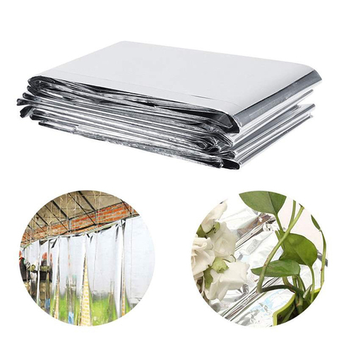 Plant Reflective Film Plant Cover Garden Greenhouse Covering Foil Sheets Garden Plant Grow Light Accessories 2022 New ► Photo 1/6