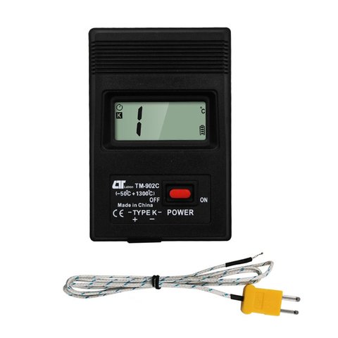 Tm-902C  Temperature Meter Tm902C Digital K Type Thermometer Sensor  Thermocouple Probe Detector ► Photo 1/6