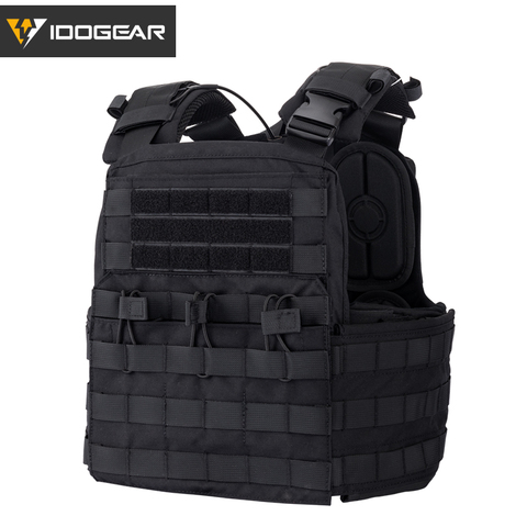 IDOGEAR Molle Cherry Plate Carrier  Tactical CPC Vest  Military Army Body Armor Combat Carrier Genuine  Black Brown 3313 ► Photo 1/6