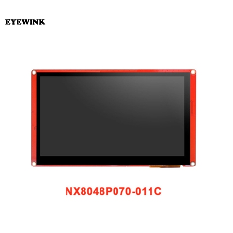 NEXTION 7.0'' Intelligent LCD Touch Display Module NX8048P070-011C/R Multifunction HMI Resistive/Capacitive Without Enclosure ► Photo 1/2