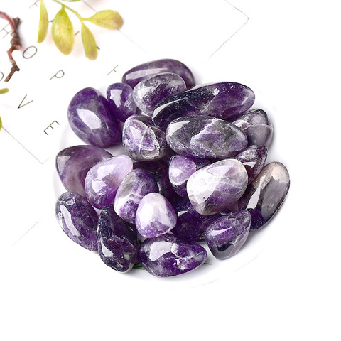 50g/100g Large Size 10-30mm Natural Crystal Quartz Amethyst Gravel Specimen Red Agate Lazuli Healing Stone Reiki for aquarium ► Photo 1/6