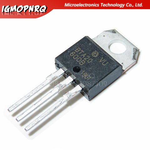 5pcs BTA20-600B BTA20 BTA20-600 Triacs 20 Amp 600 Volt TO-220 new original ► Photo 1/1