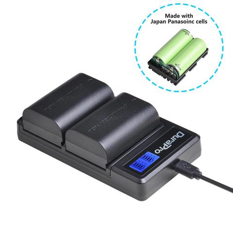 2040mAH 7.2V LP-E6 LP-E6N Camera Battery Made With Japan Cells for Canon EOS 5DS 5D Mark II III 6D 7D 60D 60Da 70D 80D+ Charger ► Photo 1/6