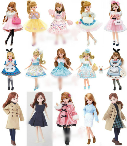 2022 Lica Doll 23cm Simulation Doll Princess Lijia Girls Toy Blyth Little Doll Gift Baby Doll Toy ► Photo 1/1